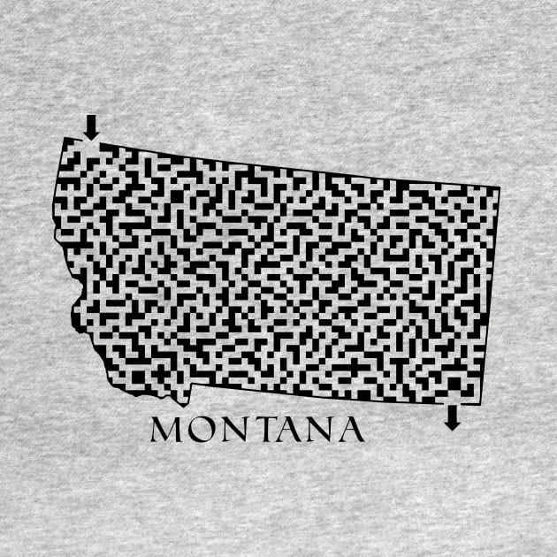 State of Montana Maze by gorff